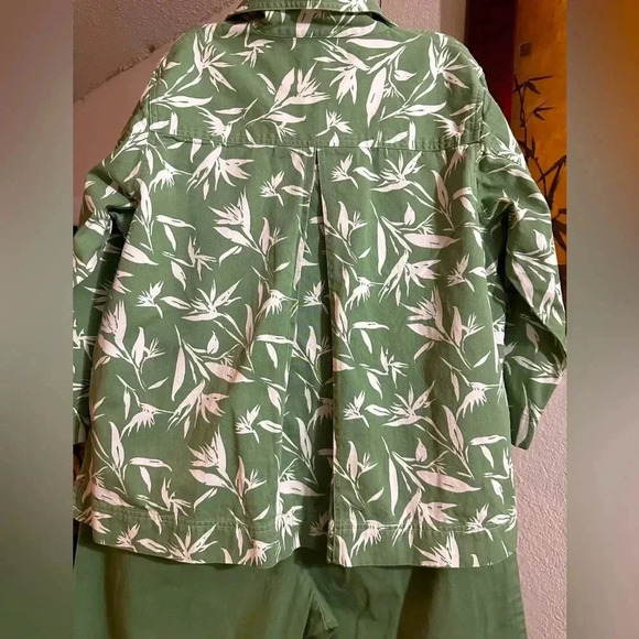 Orvis white green pants suits size 16 - Picture 4 of 11